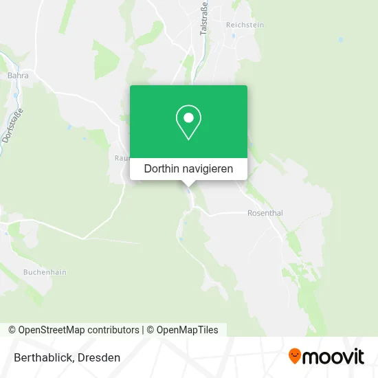 Berthablick Karte