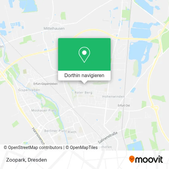 Zoopark Karte