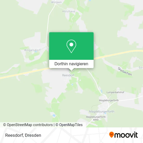 Reesdorf Karte