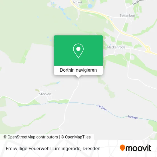 Freiwillige Feuerwehr Limlingerode Karte