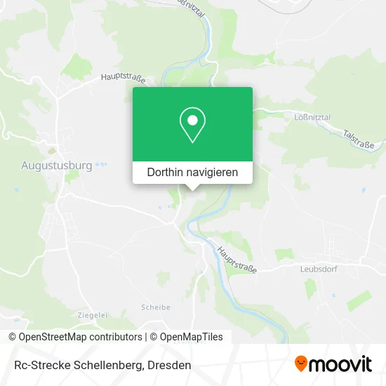 Rc-Strecke Schellenberg Karte