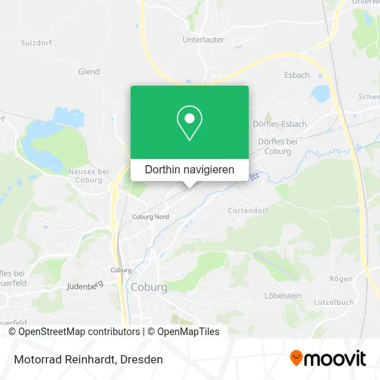 Motorrad Reinhardt Karte