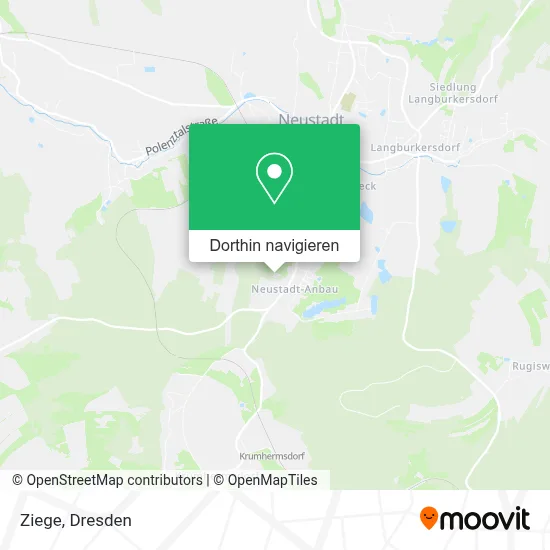Ziege Karte