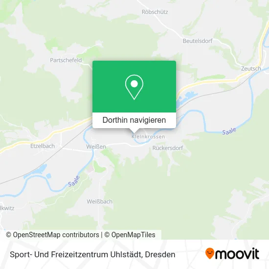Sport- Und Freizeitzentrum Uhlstädt Karte
