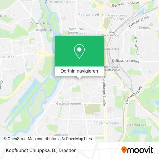 Kopfkunst Chluppka, B. Karte