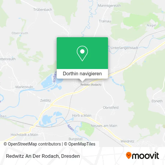 Redwitz An Der Rodach Karte
