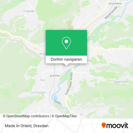 Made In Orient Karte