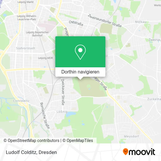 Ludolf Colditz Karte