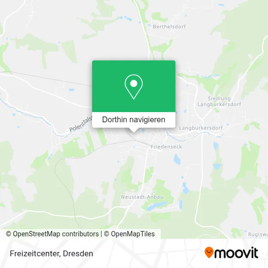 Freizeitcenter Karte