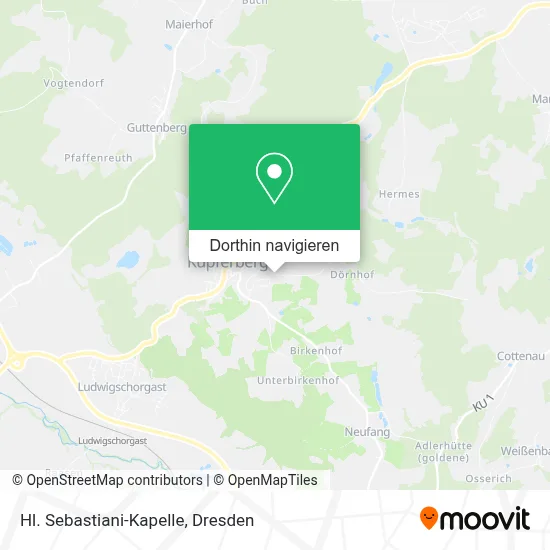 Hl. Sebastiani-Kapelle Karte