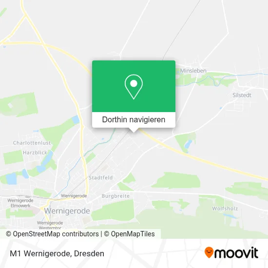 M1 Wernigerode Karte