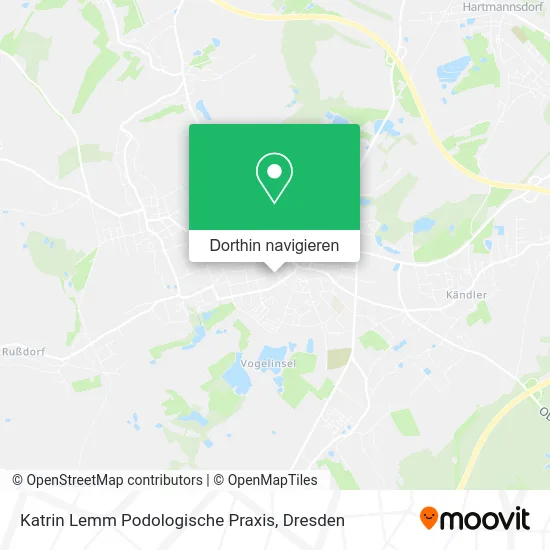 Katrin Lemm Podologische Praxis Karte