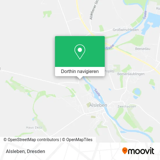 Alsleben Karte