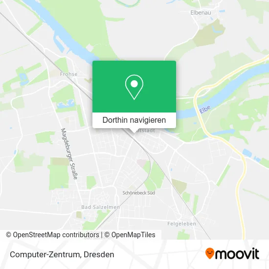 Computer-Zentrum Karte