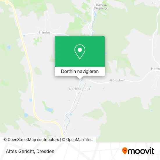 Altes Gericht Karte