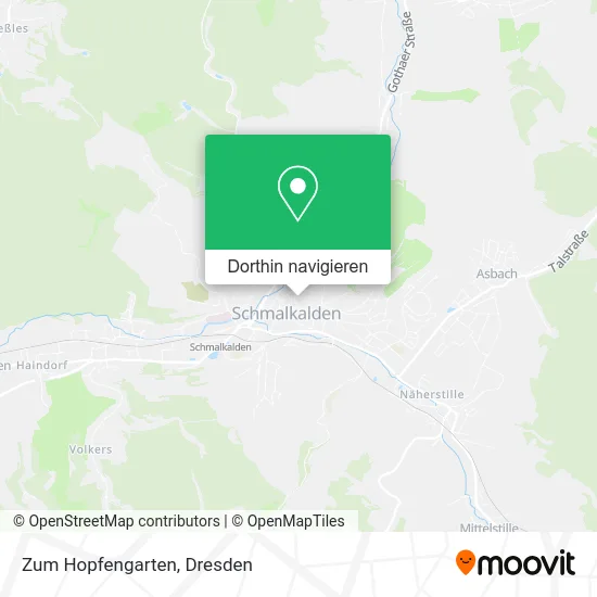 Zum Hopfengarten Karte