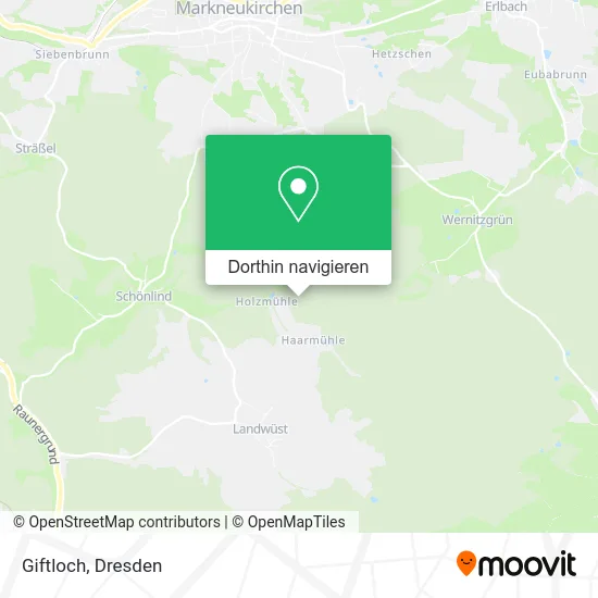 Giftloch Karte