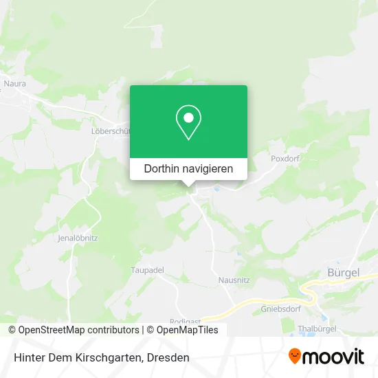 Hinter Dem Kirschgarten Karte