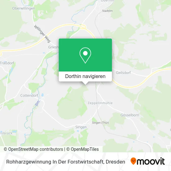 Rohharzgewinnung In Der Forstwirtschaft Karte