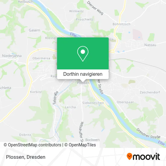 Plossen Karte