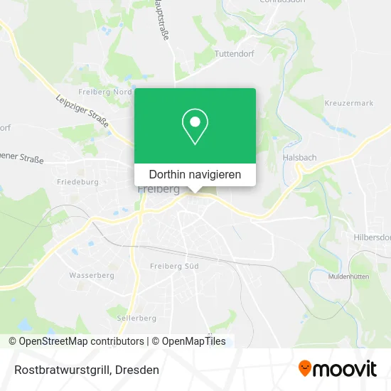 Rostbratwurstgrill Karte