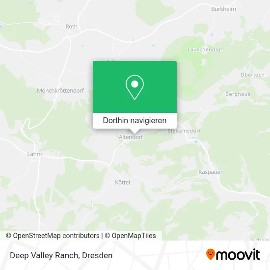 Deep Valley Ranch Karte