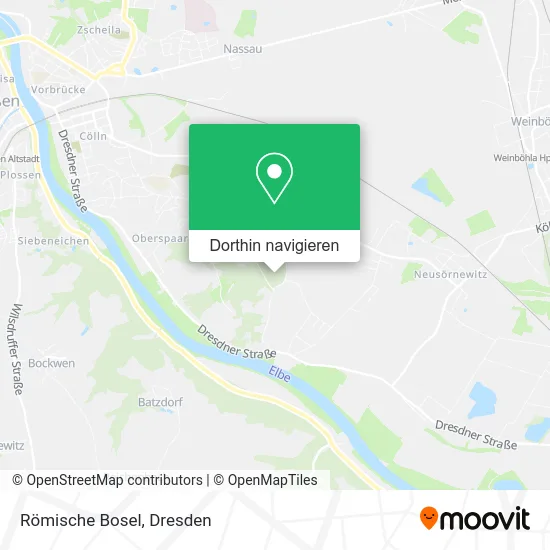 Römische Bosel Karte