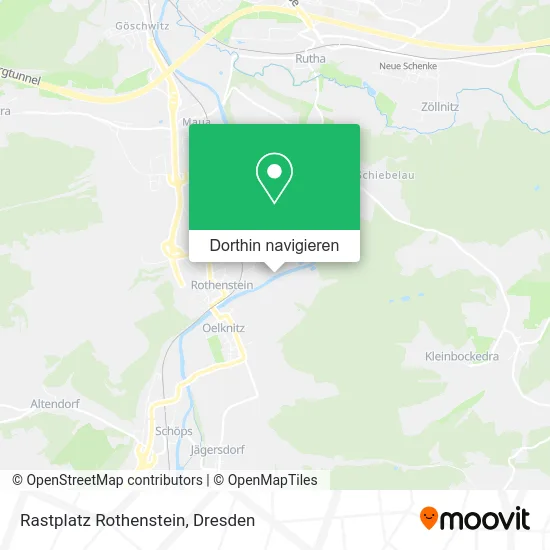 Rastplatz Rothenstein Karte