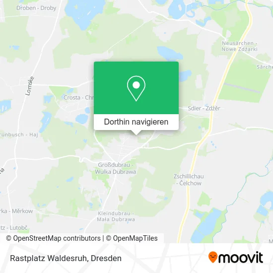 Rastplatz Waldesruh Karte