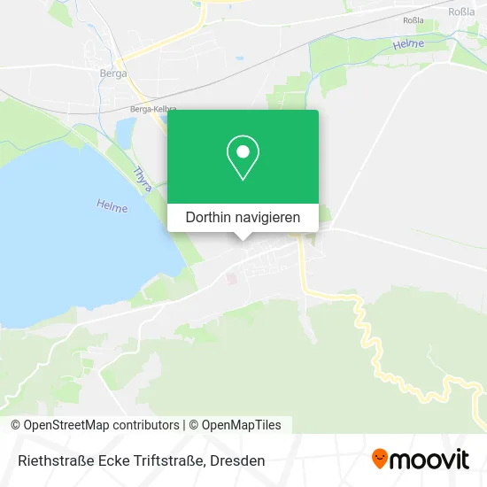 Riethstraße Ecke Triftstraße Karte