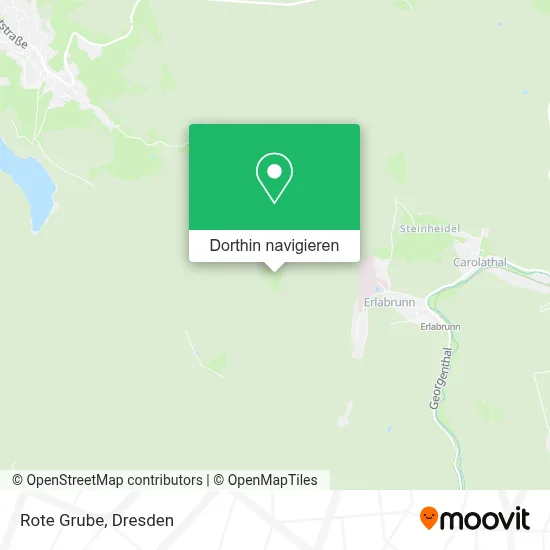 Rote Grube Karte