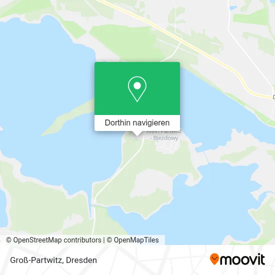 Groß-Partwitz Karte