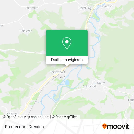 Porstendorf Karte