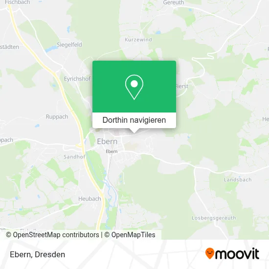 Ebern Karte