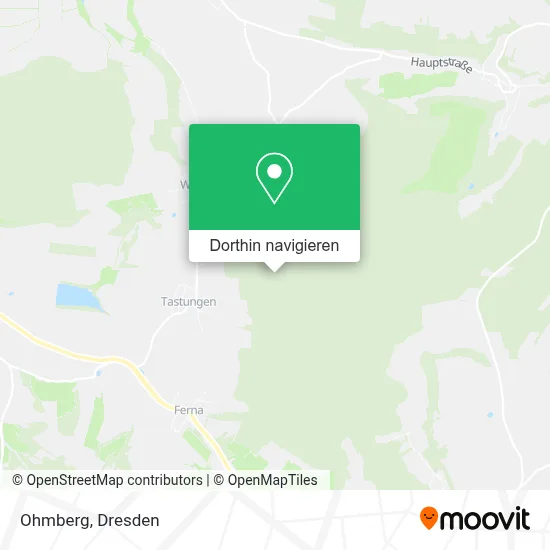 Ohmberg Karte