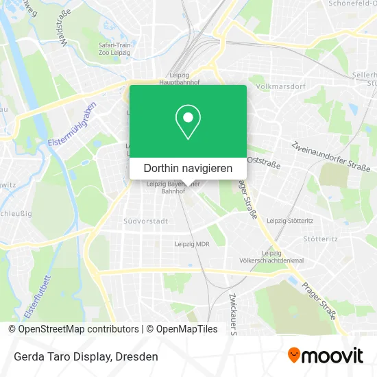 Gerda Taro Display Karte