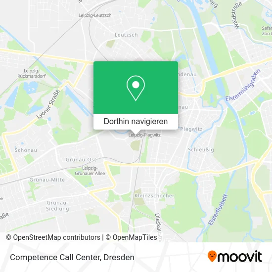 Competence Call Center Karte