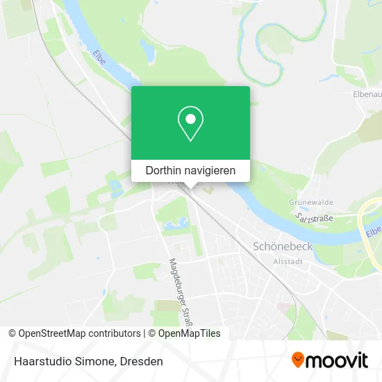 Haarstudio Simone Karte