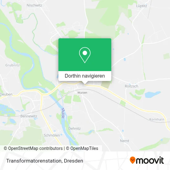 Transformatorenstation Karte