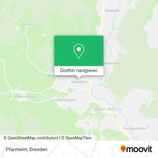 Pfarrheim Karte
