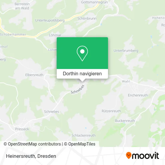 Heinersreuth Karte