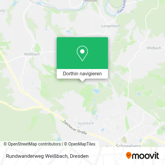 Rundwanderweg Weißbach Karte