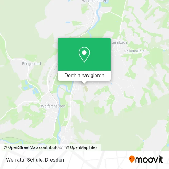 Werratal-Schule Karte