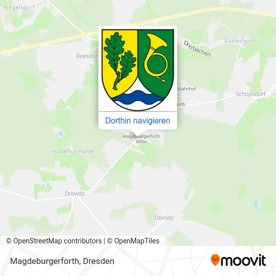 Magdeburgerforth Karte