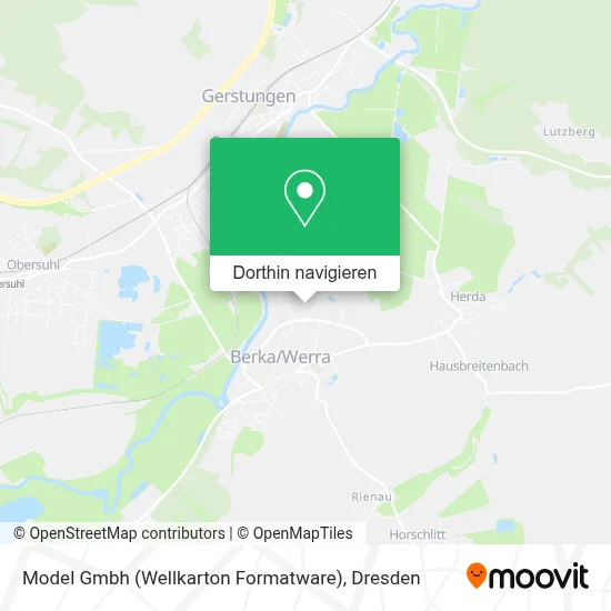 Model Gmbh (Wellkarton Formatware) Karte