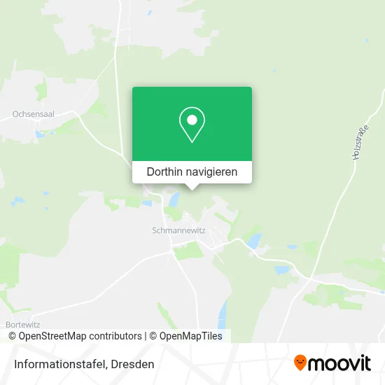 Informationstafel Karte