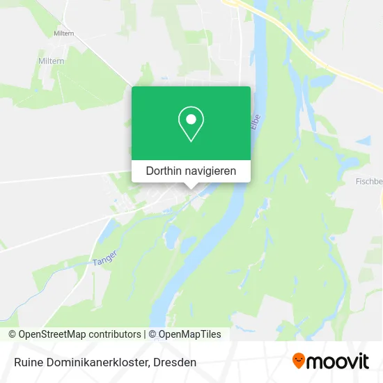 Ruine Dominikanerkloster Karte