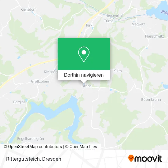 Rittergutsteich Karte