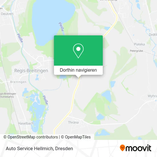 Auto Service Hellmich Karte