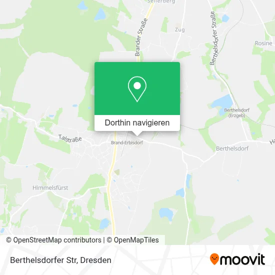 Berthelsdorfer Str Karte